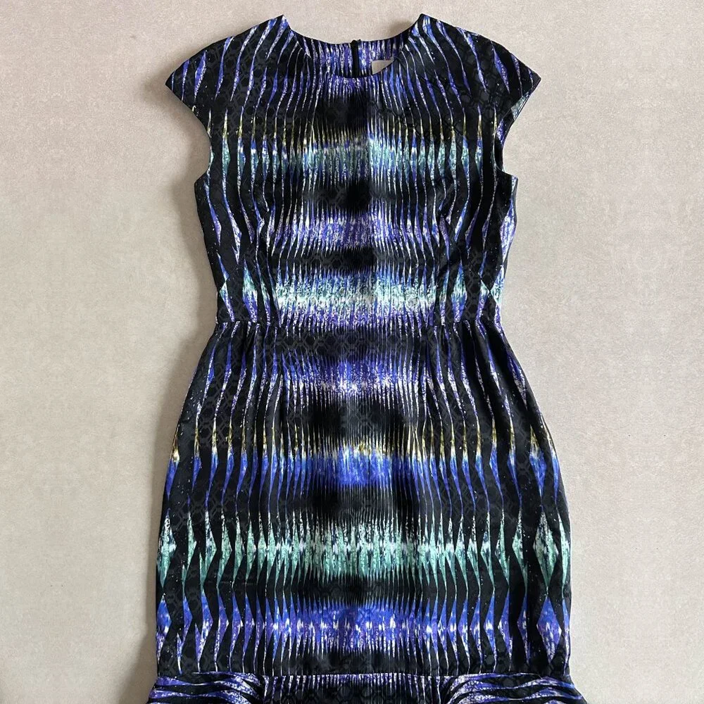 Peter Pilotto Digitally Printed Silk Dress ALT ASO Blair Waldorf